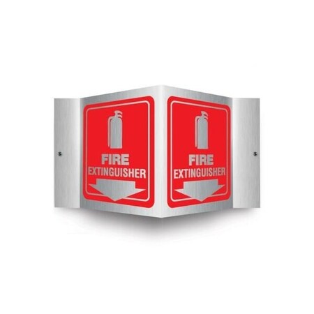 Accuform Aluminum, 6 in x 8.5 in, pre-drilled mounting holes PSM327